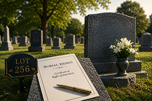 What Happens to Burial Plots in a Massachusetts Divorce