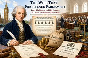 The Will That Frightened Parliament: Peter Thellusson and His Attempt to Create a Fortune for the Future